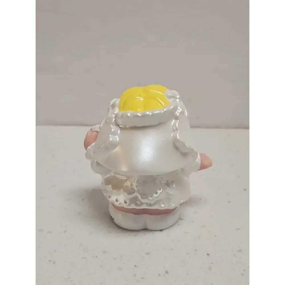 Fisher Price Little People Lot Wedding Bride Groom PVC‎ Figures Cake Toppers